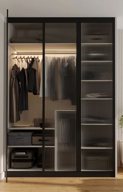 Lemari 3 Pintu Aluminium