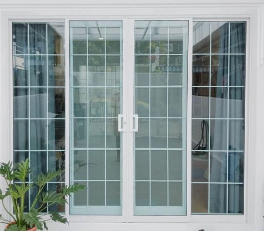 Pintu Aluminium Geser Mix Kaca